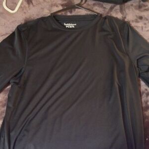 Saddlebred Black Long Sleeve Crew Neck Shirt